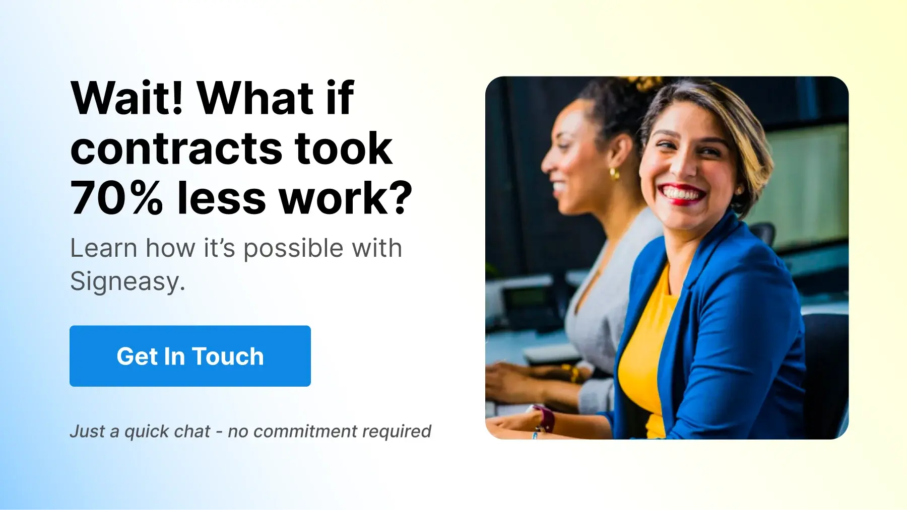 Get in touch with an associate